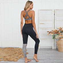 Load image into Gallery viewer, Cheetah Patch Yoga Set
