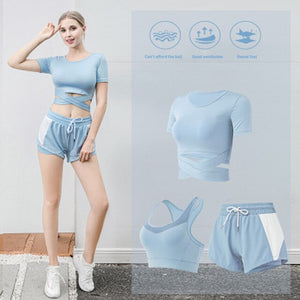 LUXE CROSSOVER  3 piece Sports Set - Blue