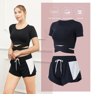 LUXE CROSSOVER 2 Piece Shorts Set